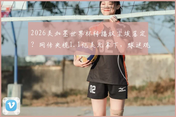2026美加墨世界杯转播权尘埃落定?网传央视1.1亿美元拿下,球迷观赛指南前瞻